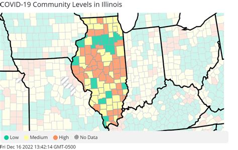 86 Il Counties At ‘elevated Levels Of Covid 19 See The Map