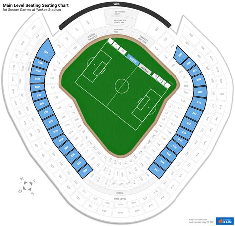 Yankees Stadium Seating Chart View Two Birds Home