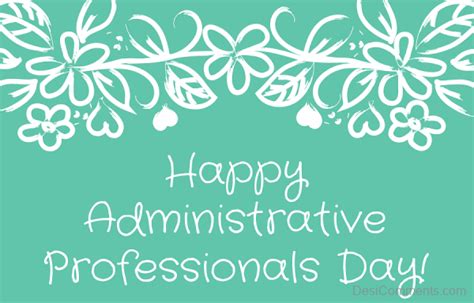 Happy Administrative Professionals Day  Desi Comments