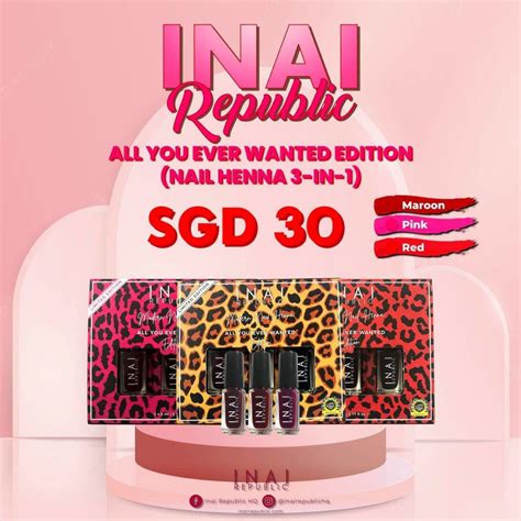 Inai Replublic Leopard Edition Beauty And Personal Care Hands And Nails