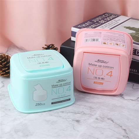 250pcsbox Cotton Pads Makeup Remover Wipes Facial Cosmetic Deep Clean Tool Skin Care Face Wash