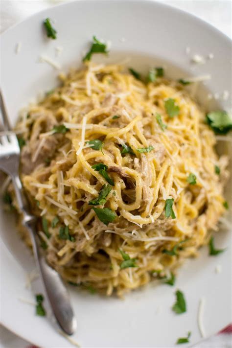 Slow Cooker Simple Chicken Spaghetti Slow Cooker Gourmet