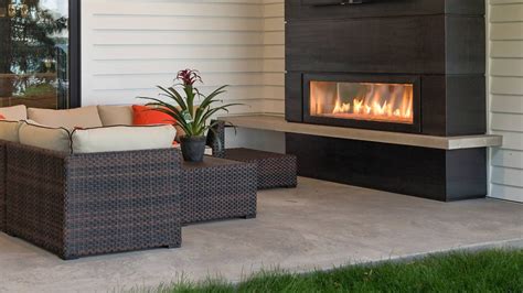 Lanai Outdoor Gas Fireplace Heat And Glo