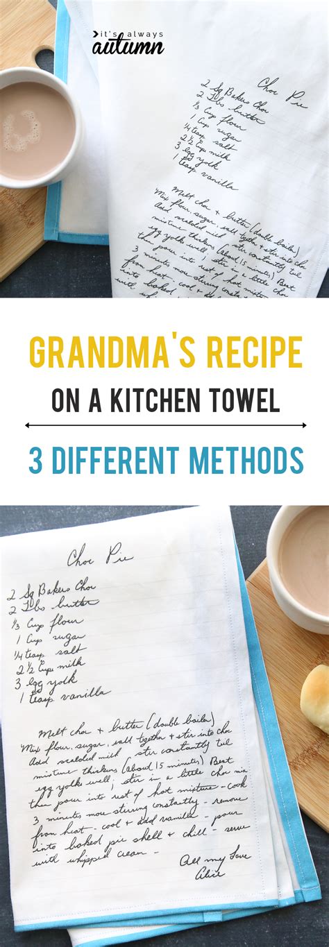 Everything You Need To Know To Put Grandmas Handwritten Recipe On A