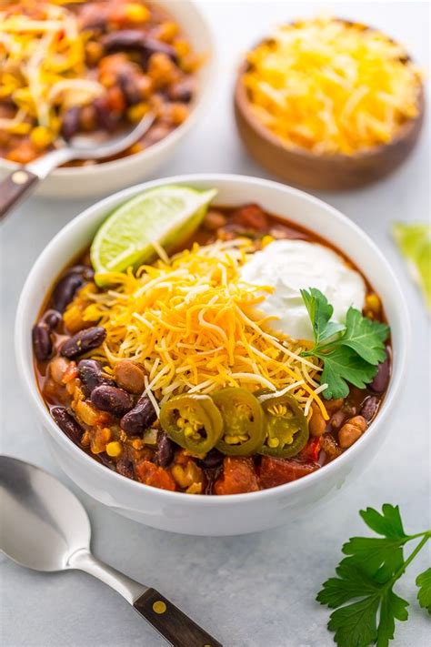 Comforting Slow Cooker Turkey Chili Baker By Nature Recipe Slow