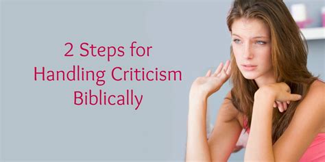 Bible Love Notes Handling Rude Criticism