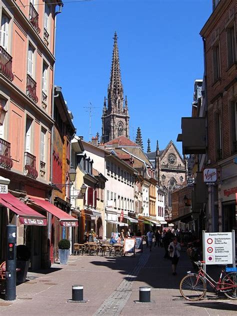 Rue Henriette Mulhouse Alsace France Alsace France Strasbourg