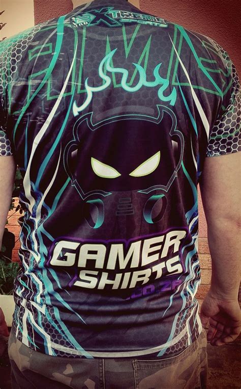 Gamer Jersey Custom Esports T Shirt Printing Solutions