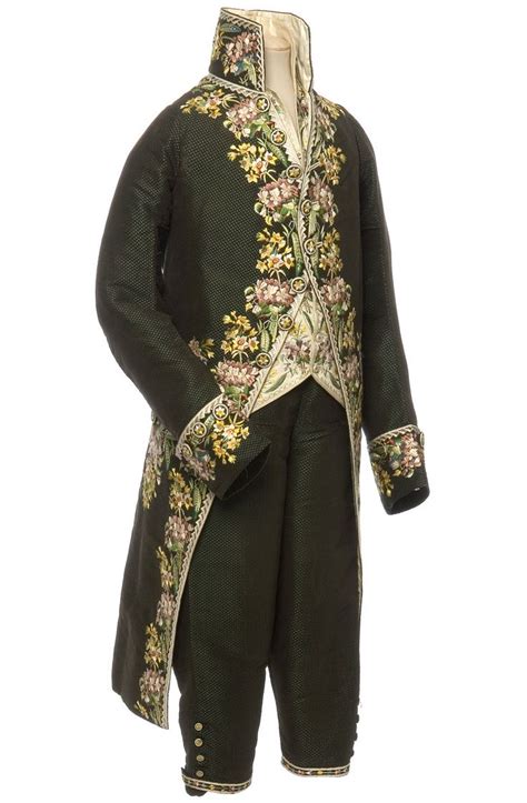 French Suit Ca 1804 1815 Fashion 18th Century Fashion 18th Century