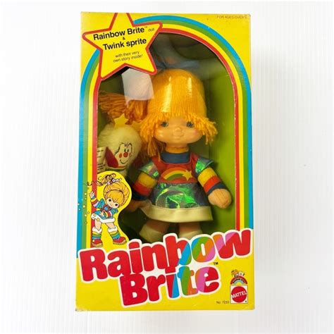 Toys Vintage Mattel Rainbow Brite Twink Sprite Doll Toy Action