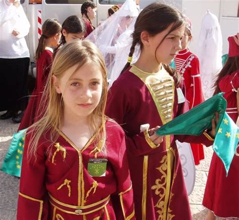 Adyghe People Traditional Costume Circassian Men Women European