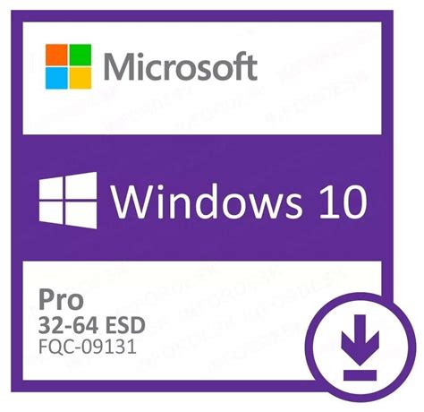 Microsoft Windows 10 Pro 3264 Bits Esd Digital Para Download Fqc