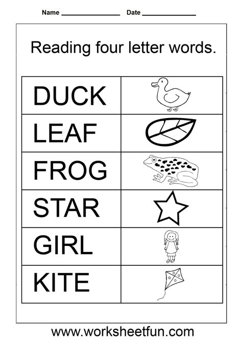 All Kinds Of Printable Worksheets For Kids Of All Ages