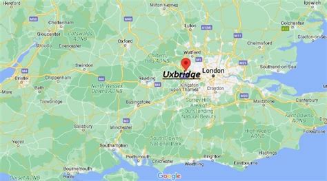 Where Is Uxbridge Located Map Of Uxbridge Where Is Map