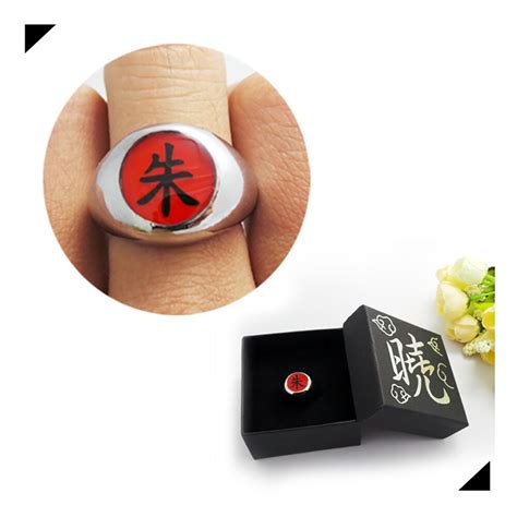 Uchiha Itachi Ring With Akatsuki Jewelry Box Naruto Lazada