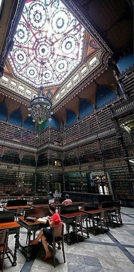 Royal Portuguese Reading Room — Rio De Janeiro Brazil Libraries