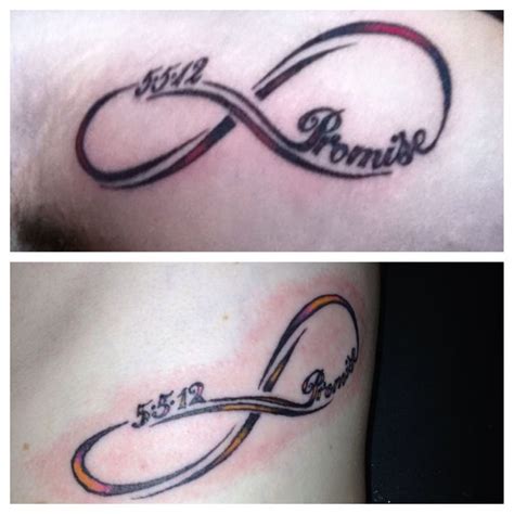 It is good idea to impress your partner by drawing a permanent tattoo of his / her name with small romantic quote. Matching tattoos with my boyfriend :) | Tattoo ideas ...