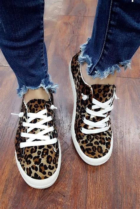 ladies comfort leopard shoe leopard shoes leopard print slip on sneakers tennis shoes outfit