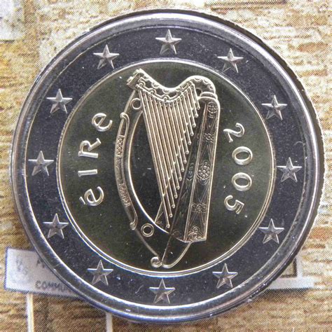 Ireland 2 Euro Coin 2005 Euro Coinstv The Online Eurocoins Catalogue