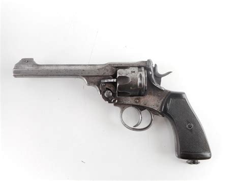 Wwi Era Webley Model Mkvi Caliber 455 Revolver