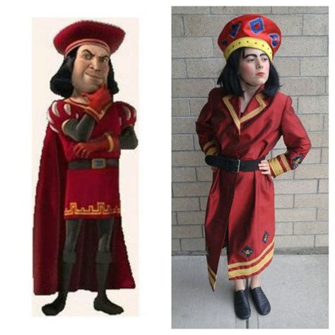 Upcycled Clothing Shrek The Musical Lord Farquaad Costume Burgundy