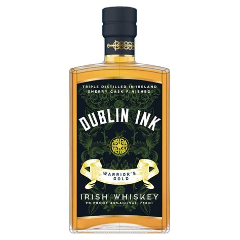 Buy Dublin Ink Warriors Gold Irish Whiskey Online Notable Distinction