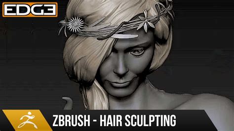 How To Sculpt Hair In Zbrush Tutorial Hd Youtube