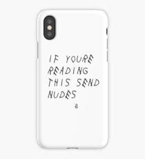 Send Nudes IPhone Cases Skins For X 8 8 Plus 7 7 Plus SE 6s 6s