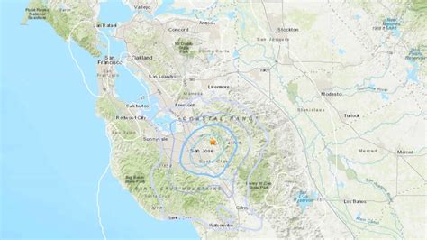 In recent years, the california geological survey has more precisely mapped dozens of faults throughout the city, and the state has stepped in to the odds that there's an undiscovered fault somewhere in the greater southern california area that could produce a magnitude 6.5 earthquake. Was There An Earthquake In San Jose California - The Earth Images Revimage.Org