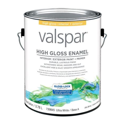 Maybe you would like to learn more about one of these? Valspar Ultra Ultra White/Base A High-Gloss Enamel ...