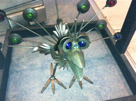 Cute Animals Made From Scrap Metal And Objects Bird And Co Scrap