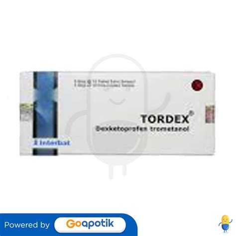 Tordex 25 Mg Box 50 Tablet Kegunaan Efek Samping Dosis Dan Aturan Pakai