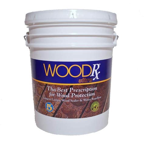 Woodrx Ultra 5 Gal Classic Pressure Treated Wood Stain And Sealer