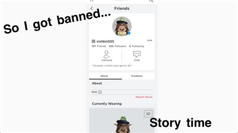 I Got Banned From Roblox Youtube