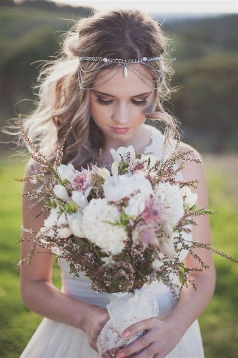 21 Boho Inspired Unique And Creative Wedding Hairstyles Chicwedd