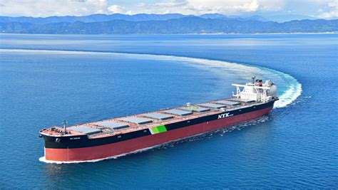 Nyk Takes Delivery Of Japans First Lng Fuelled Capesize Bulk Carrier