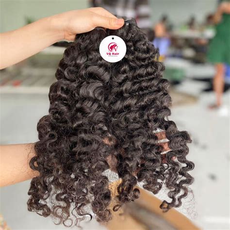 Raw Curly Burma Hair Virgin Hair Vq Hair