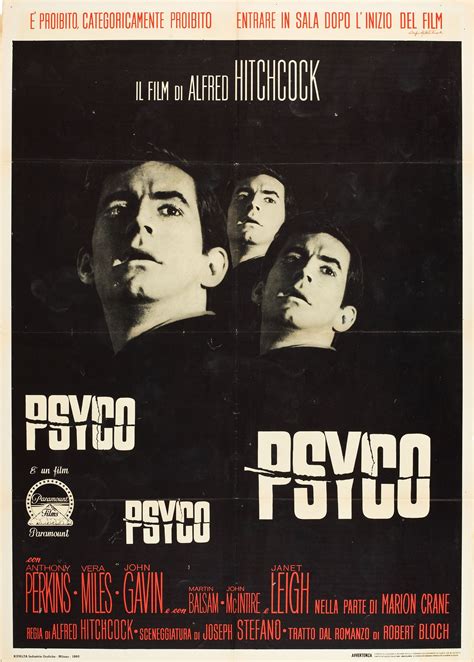 Psycho 1960 Horror Movie Posters Movie Posters Movie Posters Vintage