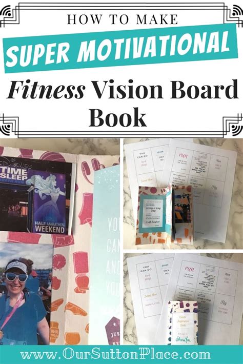 How To Make An Incredibly Inspiring Fitness Vision Board Book Fitness