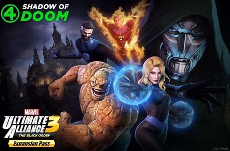 Marvel Ultimate Alliance 3 The Black Order Dlc ‘fantastic Four Shadow