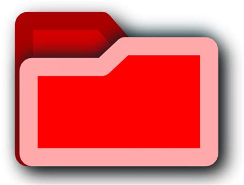 Download Red Folder Png Full Size Png Image Pngkit