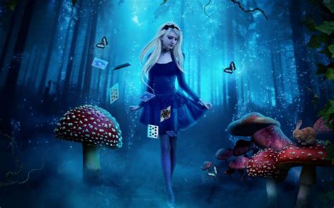 Alice In Wonderland Hd Wallpapers 1366x768 Wallpaper