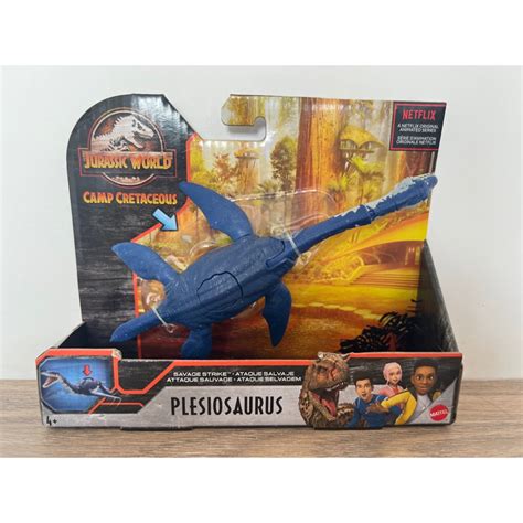 Jurassic World Camp Cretaceous Plesiosaurus Mattel Original Shopee Brasil