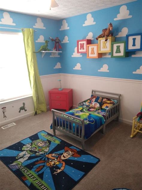 Bemagical rakuten store disney disney toy story wallpapers decal. Toy Story Bedroom Decor | Toddler boy room themes, Boy ...