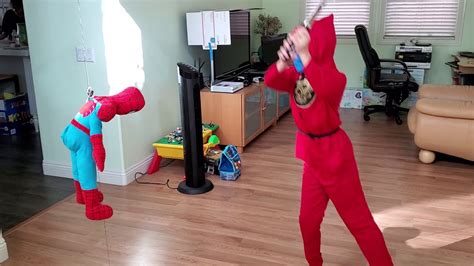 Red Ninja For Halloween 🎃 Youtube