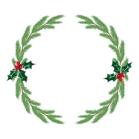 Christmas Wreath Vector At Getdrawings Free Download