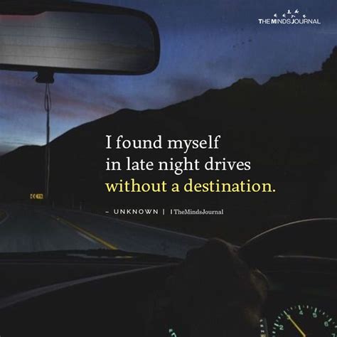 5 Late Night Drive Quotes For You