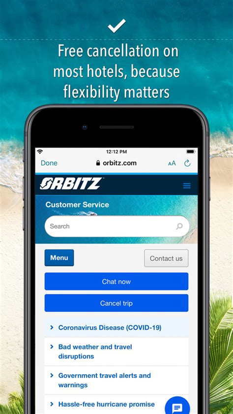 Orbitz Hotels And Flights App For Iphone Free Download Orbitz Hotels