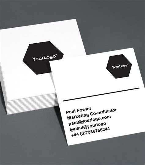It is a good way to give or get contacts. Browse Square Business Card Design Templates | MOO (United ...