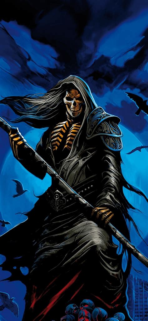 1242x2688 Dark Grim Reaper Hd Cool Iphone Xs Max Wallpaper Hd Fantasy